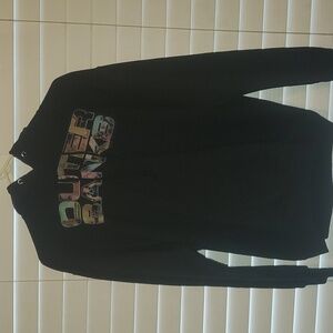 OUTER BANKS Hoodie Black Size Medium